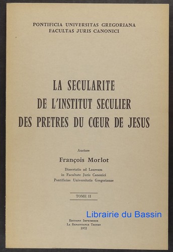 Sécularité institut - sécularité, l'institut