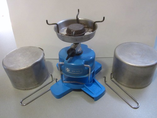 Bleuet vintage camping gaz - vintage,