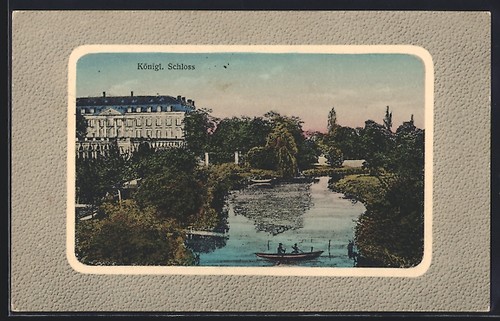 Carte postale bonn château - bonn,,