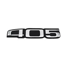 Logo 405 pour Peugeot 405 GRIS ARGENT