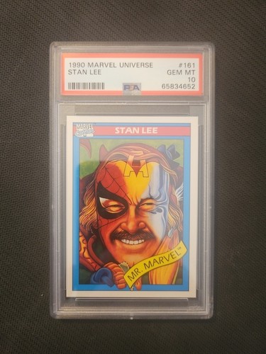 1990 marvel universe stan - marvel,
