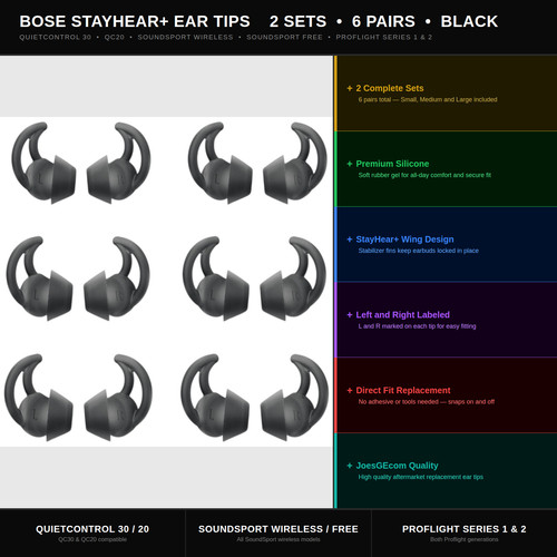Embouts oreille bose - embouts,