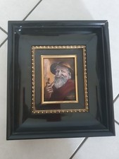 TABLEAU EMAUX DE LIMOGES HOMME