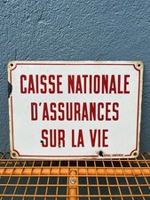 Ancienne Plaque émaillée