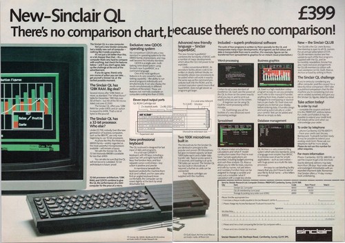 Sinclair original 1984 - ql,