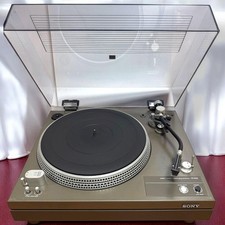 Platine vinyle Sony PS-6750 Direct Drive avec cartouche fonctionne