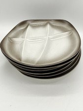 6 assiettes à fondue vintage