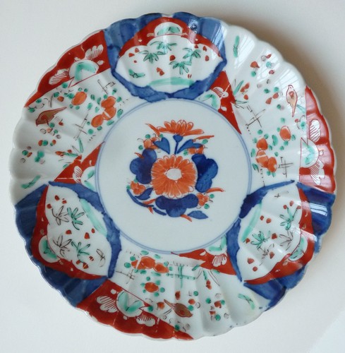 Assiette porcelaine imari - assiette,