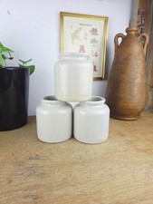 Lot 3 pots en grès Lab Lagny