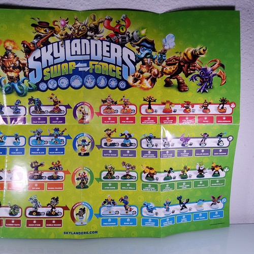 Skylanders swap force poster - skylanders,