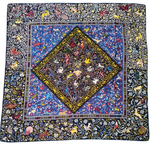 Châle hermes jardins soie - hermes, de