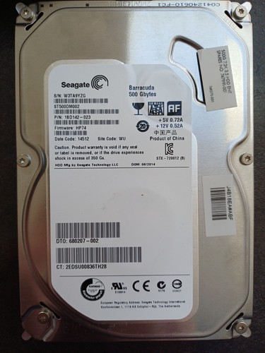Disque dur seagate - dur, 3,5"