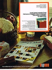 PUBLICITE ADVERTISING 104  1974  LES MAGASINS COOP    catalogue-club