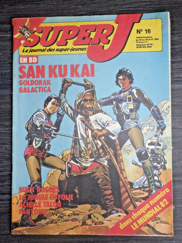 Magazine vintage super - j, n°