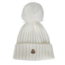 Moncler Bonnet en maille avec