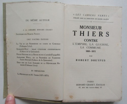 Monsieur thiers contre - thiers,
