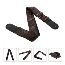  Accessoires Guitare Acoustique Sangle Classique De Imprimée Ceinture