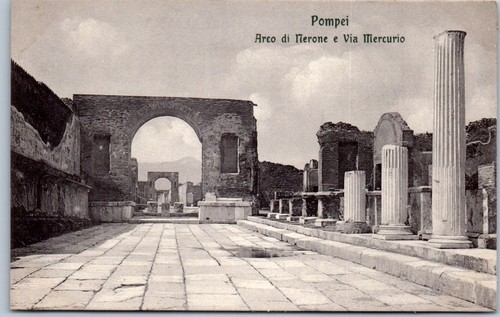 Italie pompei carte - carte, postale