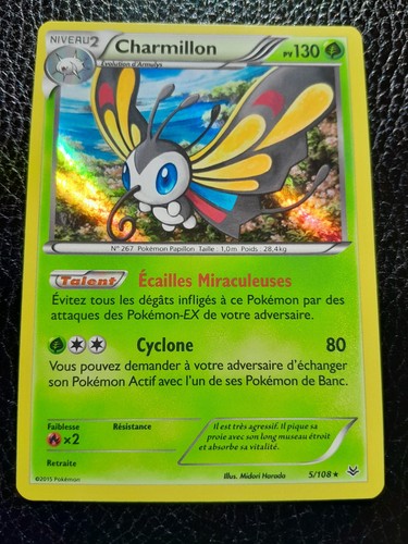 Charmillon holo xy6 ciel - charmillon,