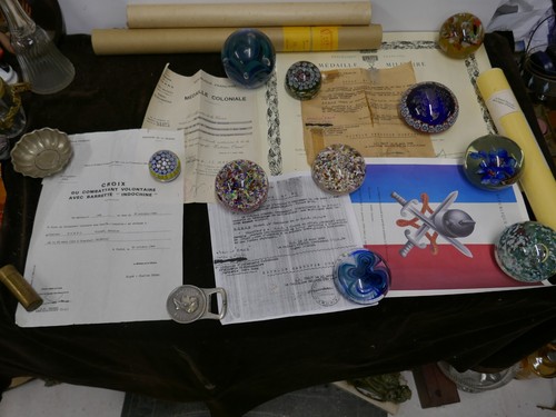 Lot papiers militaires - lot,