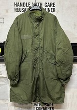 GENUINE US ARMY LATE VIETNAM M-1965 M65 FISHTAIL PARKA MANS 1977 VGC !!!!! SMALL