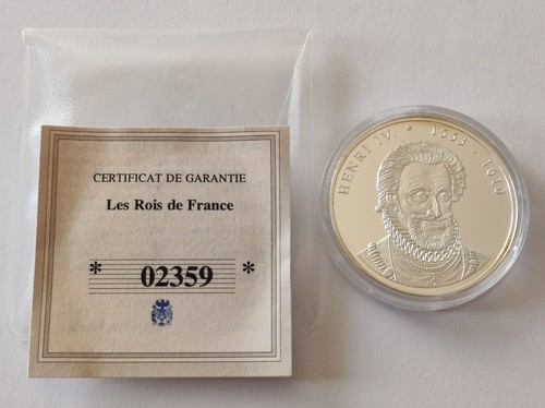 Médaille henri rois de - henri,
