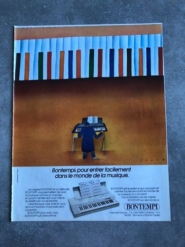Publicités presse 1983 - de,