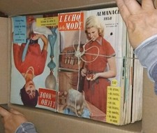 Lot de magazines Français.  Femmes d'Aujourd'hui et L'écho de la Mode.