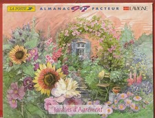 ALMANACH-CALENDRIER DU FACTEUR - 1997 - RHONE -  JARDINS