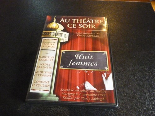 Dvd huit femmes madeleine - dvd, 8