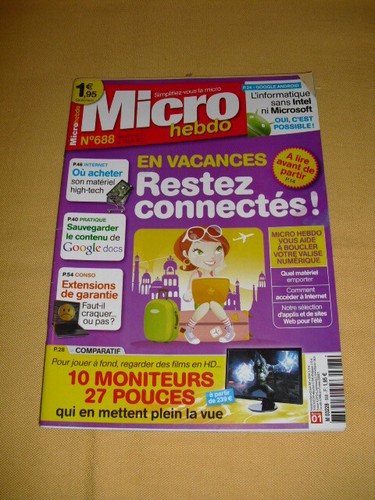 Micro hebdo 688 juin 2011 - micro,