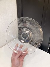 Grande coupe en cristal BACCARAT signé modèle MICHEL ANGE MICHELANGELO 25,5cm