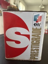 ANCIEN BIDON D’HUILE ELF