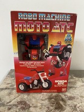 GOBOTS ROBO MACHINE MOTO ATC NEUF EN BOITE BANDAI 1985 SUPERBE ÉTAT !