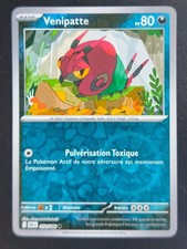 Carte Pokémon Venipatte 054/086 REVERSE EV10.5 BLK Foudre Noire NEUVE