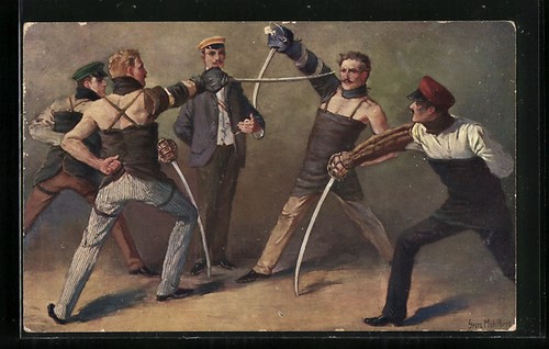 Carte postale artiste georg - carte,