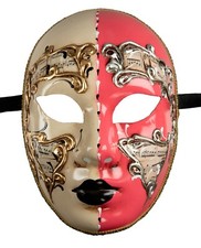 Masque Volto rose blanc -