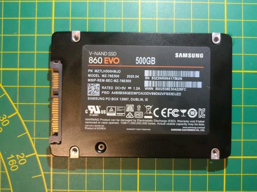Ssd 500gb samsung 860evo - ssd,