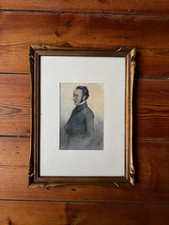 Tableau Ancien Aquarelle