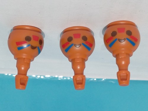 Playmobil têtes peintes - playmobil,