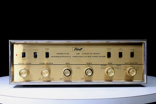 Vintage pilot 246 curtain - 'curtain, of