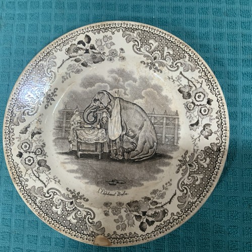 Ancienne assiette faience - ancienne,