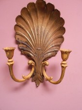 Gold 2 Candle Holder Syroco