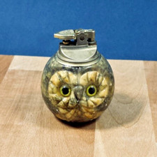 ANCIEN BRIQUET CHOUETTE ONYX