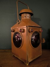 Ancienne Lanterne SNCF Décoration Vintage Rétro Industriel