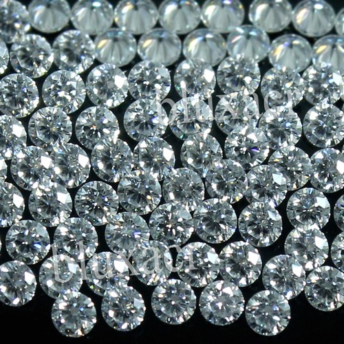 Diamant blanc rond - , certifié