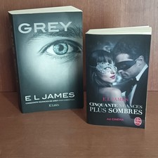 Livre Grey, Cinquante Nuances Plus Sombres, El James, Roman Pour Adulte