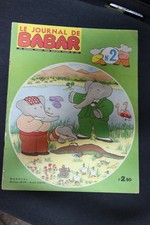livre revue LE JOURNAL DE BABAR n° 2 1969