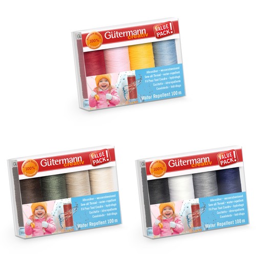 Gütermann fil set eau - fil, :