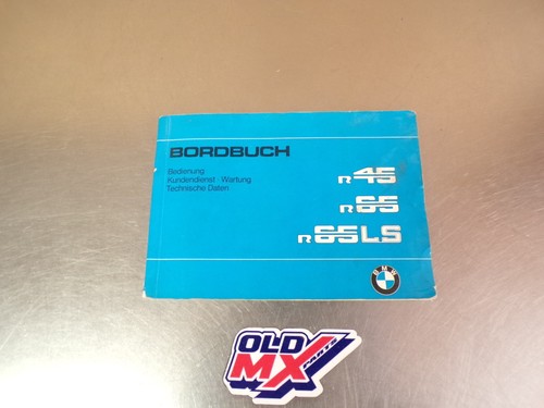 Livret bord bmw r45 r65 - bord, r65/